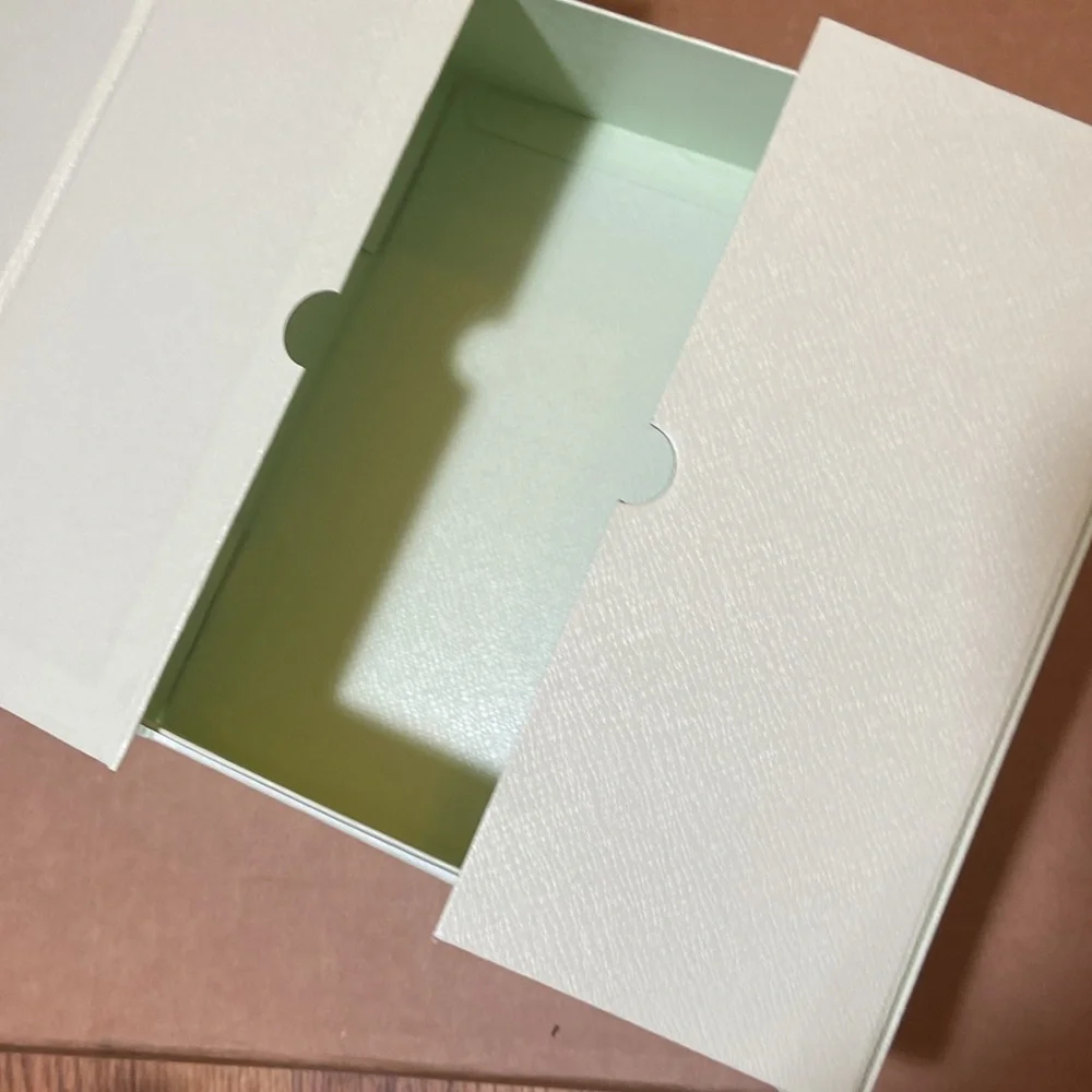 Prada Mint Green Hard Carton Empty Storage Folded  Box